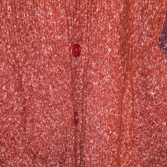 Wonderly Rust Marled Button-Up Cardigan - Picture 3 of 4